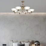 Потолочная люстра на штанге Arte Milano AM340049 340049/8 AB (220V)