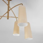 Потолочная люстра Eurosvet Omber 70137/6 латунь