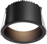 Светильник встраиваемый светодиодный Novotech Tran 359237 SPOT черный IP20 LED 12W 220V 840Лм 3000К (круглые)