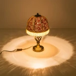 Интерьерная настольная лампа бахрома с выключателем Citilux Базель CL407804 (220V)