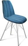 Стул SHT-ST29-C1/S37 морская глубина/хром лак Sheffilton 6899257501