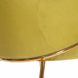 Кресло KRONOS (mod. 8158) металл/вельвет, зеленый/золотые ножки, V062-17 Tetchair 19161