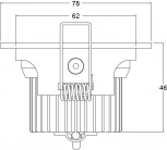 Точечный встраиваемый светильник Deko-Light COB 68 RGBW 565335 (LED, 24V, круглые)