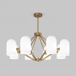 Потолочная люстра на штанге Eurosvet Bambola 60157/8 латунь (220V)