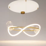 Подвесной светильник с гибким неоном Maytoni Oasis MOD289PL-L53BS3K (LED, 220V, на тросе)