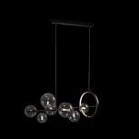 Подвесная люстра Loft IT Molecule 10023/900 (220V, на тросе, шарики)
