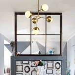 Люстра на штанге Ball ImperiumLoft Balll01 (140552-26) (220V, шар)