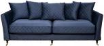 Диван Garda Decor SORRENTO-220-Colt034-SIN (Темно-синий)