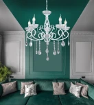 Подвесная люстра Wedo Light Rimon WD3594/5H-WT-CL