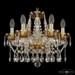 Подвесная люстра Bohemia 5413 5413/6/141 G Amber/M-1H