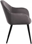 Стул Frida тёмно-серый велюр Bradex Home RF 0379