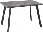 Стол МАМАДОМА Борг-140 Дымчатая керамика/черный