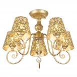 Потолочная люстра на штанге MyFar Luna MR1314-5C (220V, подвески)