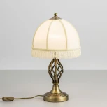 Интерьерная настольная лампа бахрома с выключателем Citilux Базель CL407800 (220V)