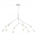 Подвесной светильник Evoluce Kaito SLE1129-503-06 Белый/Белый G9 6*5W (220V, на тросе)