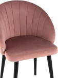 Стул с подлокотниками Stool Group Брюссель велюр пыльно-розовый УТ000035993
