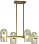 Потолочная люстра на штанге Freya Firefly FR5427PL-04BS (220V)