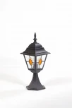 Наземный фонарь Oasis Light QUADRO M lead GLASS 79904MlgY Bl (220V, фонарь, IP44)