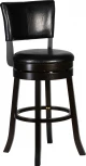 Вращающийся полубарный стул DOBRIN JOHN COUNTER (капучино, черный)