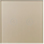 Выключатель сенсорный SWT-OMALI-S02-ZB-GD (250V, 10A, Zigbee) (Arlight, Стекло) 050038