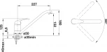 Смеситель Blanco Daras 526233 для кухонной мойки