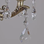 Подвесная люстра ILLUMICO IL9927-8PSQ-24 AB CASTOR (220V, на цепи, подсвечник, свеча)