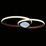 Потолочная люстра De City Оскар 510012802 (LED, 220V, пульт управления, кольцо)