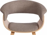 Стул VIMTA (mod.8021) (Дерево,Ткань/Светлое дерево,Бежевый) Tetchair арт.21831
