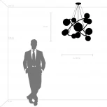 Подвесная люстра Croco 815417