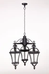 Уличный светильник подвесной Oasis Light ROMA L 95270L/3 Bl (220V, на цепи, фонарь, IP44)