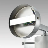 Бра Lumion Verdi 8261/1W металл/стекло, хром/прозрачный E14 1*40W 220V