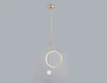 Подвесной светильник светодиодный на штанге Ambrella COMFORT FL66437 (220V, кольцо)