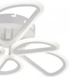 Потолочная люстра Escada Archer 10270/6LED 61Вт, металл/акрил, белый/хром (регулировка яркости, 220V, пульт управления)