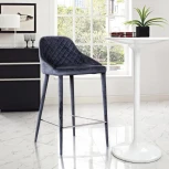 Стул полубарный Douglas, бархат чёрный Top Concept DOUGLAS 2001000000258