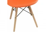 Обеденный стул для кухни Woodville Eames PC-015 orange 11900