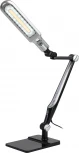 Офисная настольная лампа светодиодная на струбцине с регулировкой цветовой температуры и яркости ЭРА NLED-497-12W-BK (220V, сенсорный выключатель)