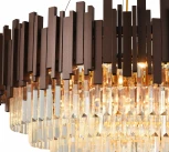 Подвесная люстра Natali Kovaltseva Vertigo 81439/12C COBALT