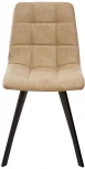 Стул CHILLI SQUARE RU-16 бежевый винтаж, PU / черный каркас M-City 629M04865