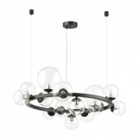 Подвесная люстра Odeon Light Tovi 4818/14 (220V, на тросе, шарики, молекулы)