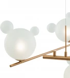 Подвесной светильник Freya Flaty FR5374PL-10BS (220V, на тросе, молекулы)