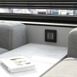 Рамка на 1 пост (черный алюминий) Werkel W0013508 (a066329)