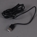 Офисная настольная лампа светодиодная Reluce 02088-0.7-01T BK (USB) (220V, выключатель)