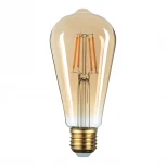 Лампочка светодиодная филаментная прозрачная груша E27 7W Thomson St64 TH-B2129