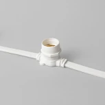 Белт-Лайт 50м, Провод Белый Каучук, Шаг 20 см, 250 Патронов, IP65 Laitcom BL50m/250L-8-P