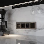 Рамка на 4 поста (бронза софт) Werkel W0042963 (a062816)