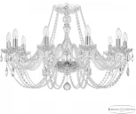 Подвесная люстра Bohemia 101 101/10/300 Ni (220V, подвески, на цепи, подсвечник, свеча)