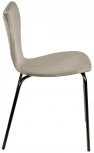 Стул Seven латте велюр с чёрными ножками Bradex Home RF 0253