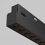 Трековый светильник (магнитный) Maytoni Points TR031-2-12W2.7K-B (LED, 48V)