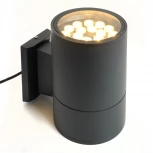 Архитектурная подсветка Feron Корфу 48356 DH0711, 18W, 1600Lm, 2700K, черный Бостон (LED, 220V, круглые, IP54)