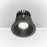 Встраиваемый светильник Zoom 4000K 1x12Вт 60° IP 65 Dim Triac LED Maytoni Technical DL034-L12W4K-D-B (220V, круглые)